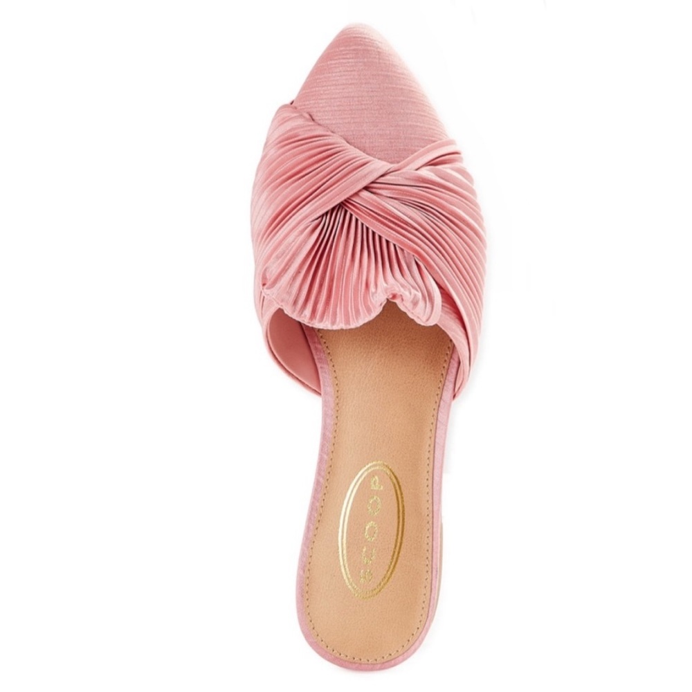 🆕 Women's Crinkle Satin Mules (Size 9)
